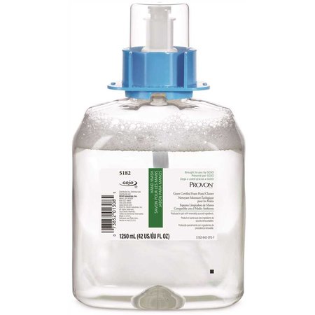 PROVON Green Certified 1250 mL Fragrance Free Foam Hand Soap Cleaner Dispenser Refill, 4PK 5182-04